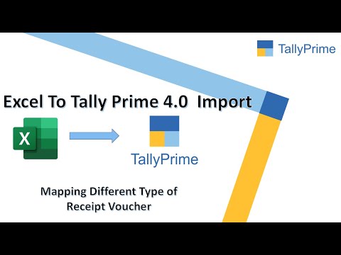 Tally Prime  4 0 Excel Mapping