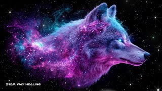 528Hz Cosmic Wolf • Divine Protection & Guidance • Courage & Strength