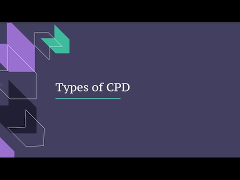Understanding the different types of CPD