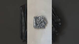 Chrome wall sculpture reveal! #3dartwork #sculpture #homedecor