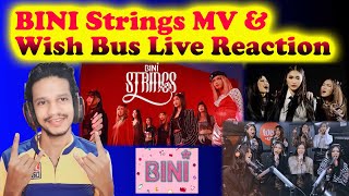 Rap in Harmonies!!! Musician Reacts to Strings MV & Wish Bus Performance by BINI!!