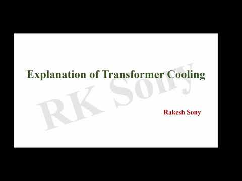 Explanation of transformer cooling