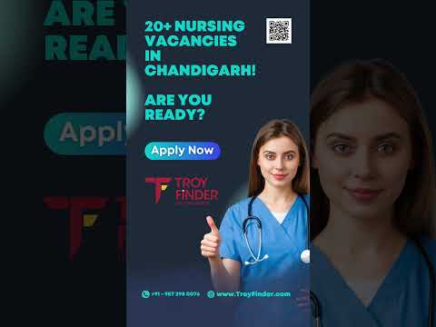 Nursing Vacancies in Chandigarh!!