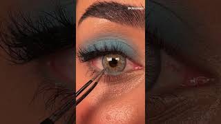 My eyelash got stuck in eye lense  . #shorts #viral