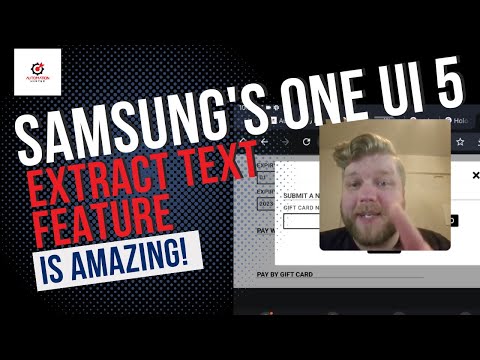Samsung's One UI 5 Extract Text Feature is Amazing!