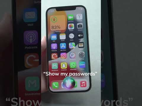 Check Saved Password iPhone - 3 Methods #shorts
