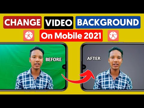 How To Change Video Background In KineMaster On Mobile | change video background in kinemaster hindi