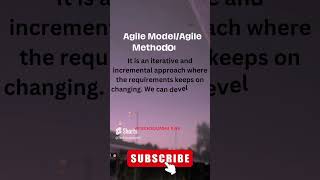 Agile Model/Agile Methodology #agileframework #agile