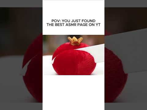 Bursting with softness not juice 🍎✨ #aiasmrdaily #veo3  #visualasmr #fruitasmr #plush #dreamcore