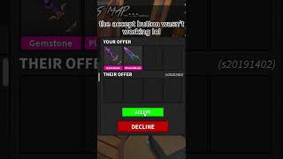 her birthday was weeks ago, i forgot to post this vid lol | #roblox #mm2 #videogames #freegodlies