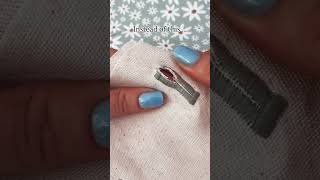 How to open a buttonhole