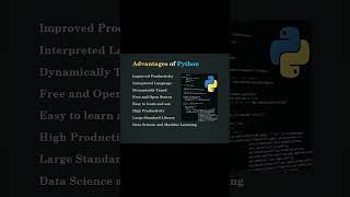 Python Advantage 💻  #pythonprogramming #python#pythontutorial #pythonforbeginners
