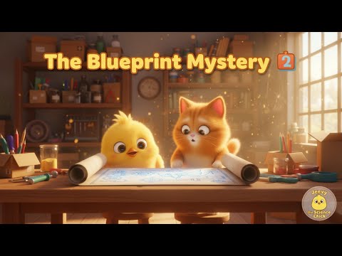 The Blueprint Mystery 🧩 – Jeevy the Science Chick Episode 2