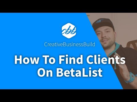 How To Find Clients On Betalist - Get New Projects