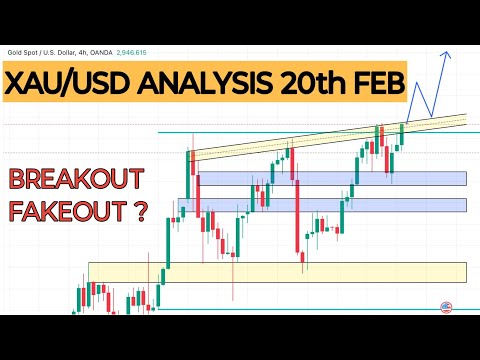 XAU/USD ANALYSIS TODAY 20/02/25 LIVE FORECAST || XAU/USD TODAY ANALYSIS UPDATE || Precious Pips