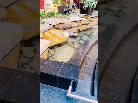Beautiful indoor fountain.