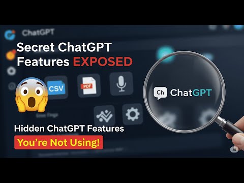 7 Secret ChatGPT Features That Feel Like Magic 🔥✨🤯  #ChatGPTHacks, #HiddenFeatures, #AItools,