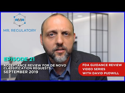EPISODE 21: Acceptance Review for De Novo Classification Requests