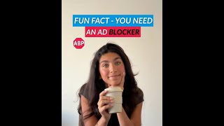 Stop using an ad blocker? No.
