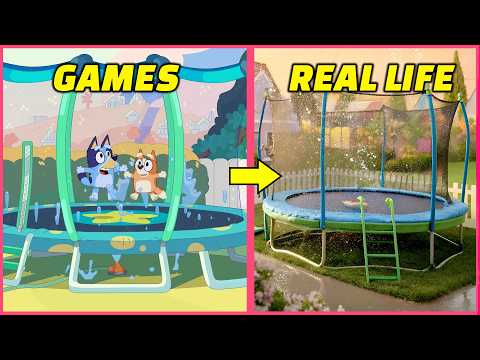 BLUEY’s Games in REAL LIFE!