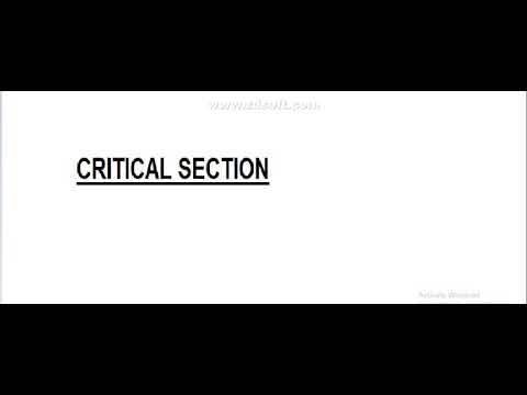 Critical section problem solution of critical section mutual exclusion, bounded wait, progress