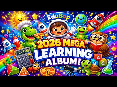 EduBop Mega Learning Album 🎉 | Math, Science, Reading & Life Skills for Kids | 2025 Wrap-Up
