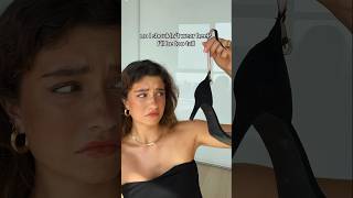 when a TALL girl wears heels…😳 #shorts #confidence