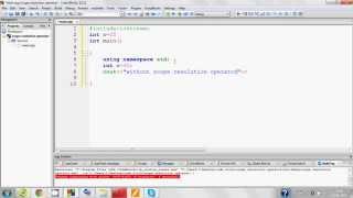 scope resolution operator 2