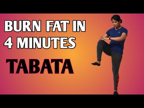 BURN FAT// TABATA HOME WORKOUT// NO EQUIPMENT