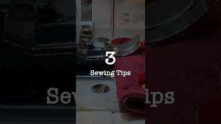 3 sewing tips 💡 #beginnersewing #learntosew #sewingtutorial