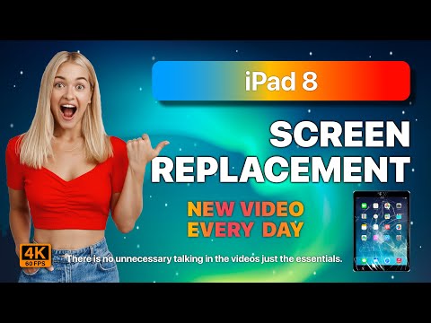 iPad 8 screen replacement | Broken screen repair guide | How to change iPad 8 screen