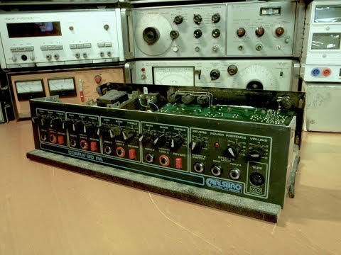 Power Mixer Troubleshooting and Repair - Carlsbro Cobra 90 PA