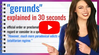 Define gerunds? 📚: What They Are & Why They Matter