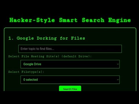 How to use Hacker search engine || Searching method's || learn with Faizan Ahmad Khichi #Faizan