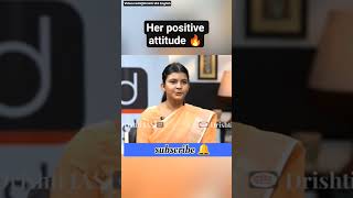 Her positive attitude & body language is just wow#drishtiiasmockinterview#motivation#ias#ips#upsc