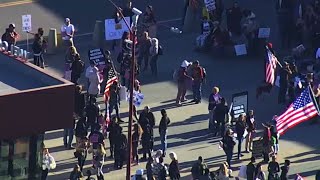 WATCH LIVE: Anti-vaccine mandate protesters gather near Golden Gate Bridge