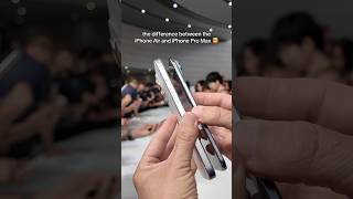 iPhone Air vs. iPhone Pro Max | Side-by-Side Comparison 🤯