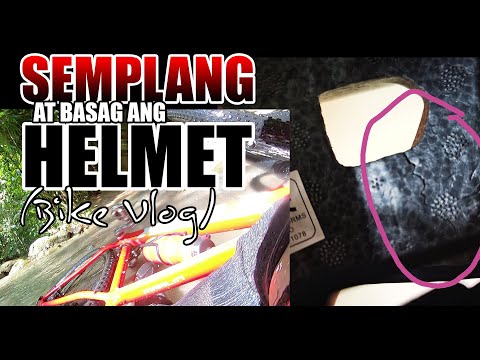 Semplang at Basag ang Helmet (Bacolod, Negros Bike Vlog)