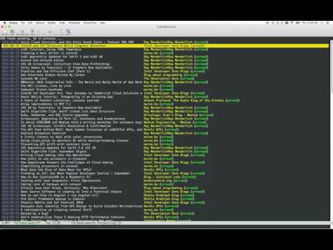 Emacs - RSS Feeds using elfeed