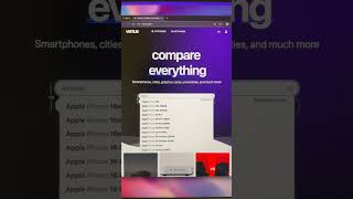 compare almost everything | #compare #tech #webdesign #ai #programming #coding #chatgpt #techhacks