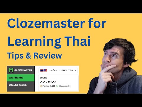 Clozemaster Review for Thai (Including Glossika Comparison)