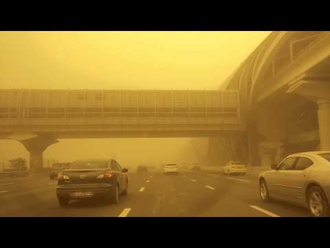 Dubai Dust storm April 2015