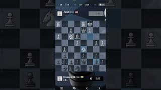 Checkmate in 9 moves #chess #chessgame #chesscom #chessvideoplus