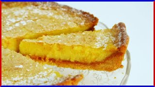 HOW TO MAKE easy lemon tart recipe (italian tart) by ItalianCakes USA