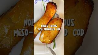 Nobu’s Famous Miso-Marinated Cod is incredibly easily to make 🤩