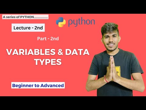 Python Lecture - 2nd (part -2) | Python course for begineers | Mahendra Choudhary