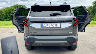 DACIA BIGSTER 2025 - PRACTICALITY, boot space, SUNROOF, AC controls