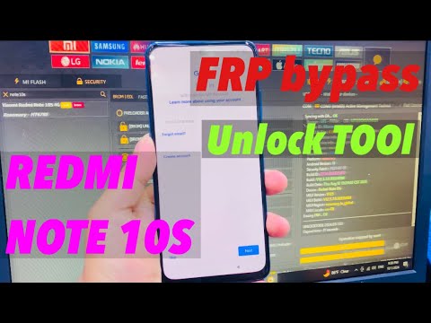 REDMI Note 10s FRP Google Account Bypass With [UnlockTool]
