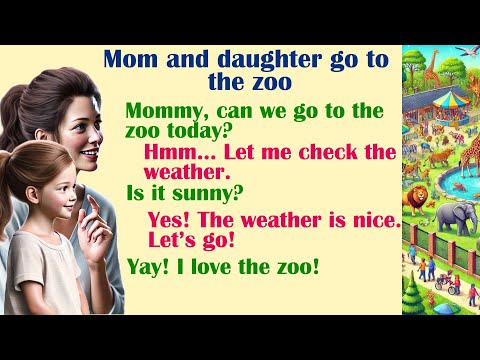 Learn English Through Conversation | New Words For Every Day | Level A1