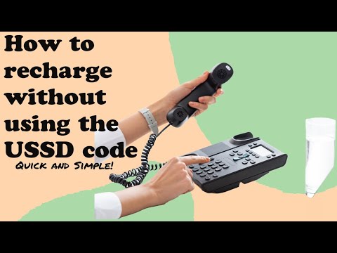 How to recharge a without using the USSD code